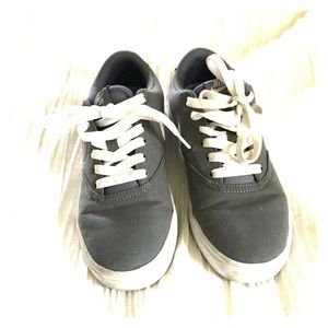 Gray Nike sneakers, casual, size 6